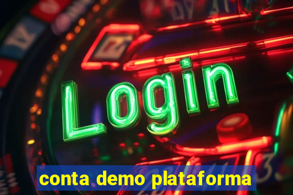 conta demo plataforma